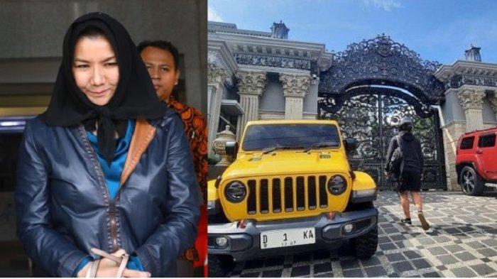 Mobil mewah jenis Rubicon warna kuning, dan Hummer warna merah titipan KPK ke Rupbasan Samarinda, di Jalan KS Tubun Samarinda, Samarinda. KPK memburu aset yang diduga terkait kasus dugaan korupsi melibatkan eks Bupati Kukar Rita Widyasari.