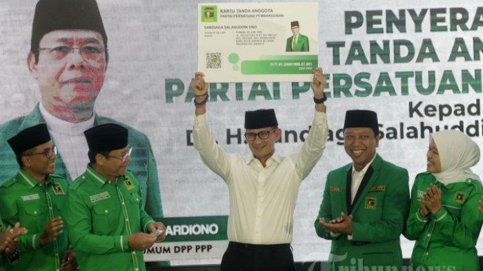 PPP yang merupakan partai baru Sandiaga Uno sudah lebih dulu nyatakan dukungan kepada Ganjar Pranowo menyambut Pilpres 2024. Sandiaga Uno bisa dampingi Ganjar Pranowo di Pilpres?