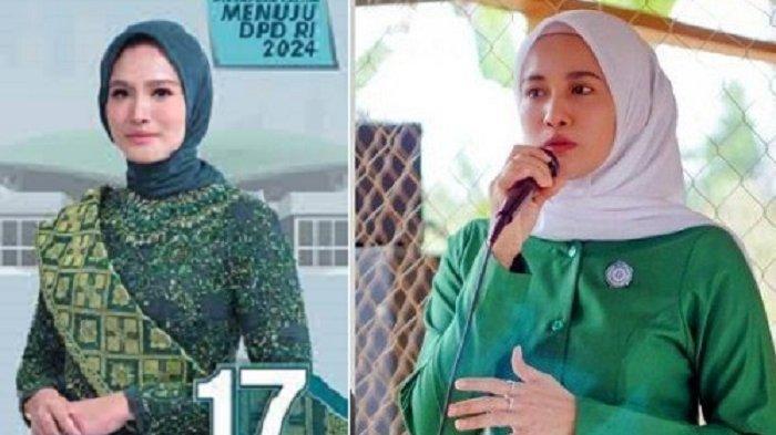 Sosok Sinta Rosma Yenti, calon anggota DPD RI dari Dapil Kaltim yang sementara meraih suara tertinggi, ternyata pernah menjadi pramugari Garuda.
