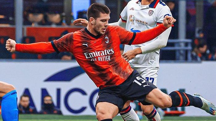 Penyerang AC Milan, Luka Jovic.