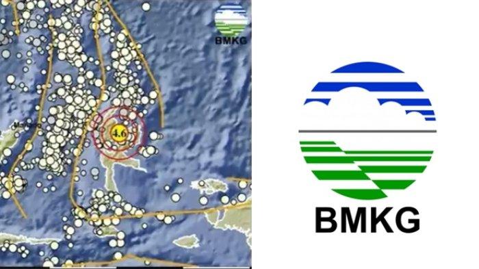 Info BMKG sebut pusat gempa terkini 2 menit yang lalu berada 26 km di tengara Halmahera Utara, Maluku Utara, miliki magnitudo 4.6, cek titik koordinat