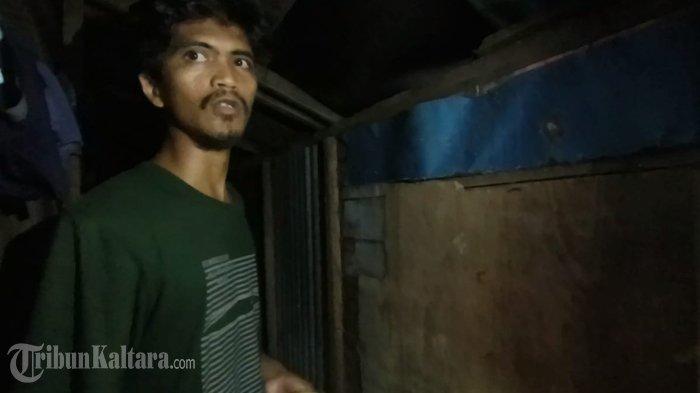 Rumah warga RT 19 Kelurahan Selumit Pantai, Tarakan sempat mendapat teror penyiraman minyak tanah, Kamis (7/9/2023).