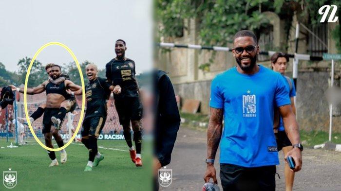 FOTO Evandro Brandao. Sebelum Gustavo Souza datang, PSIS Semarang punya Evandro Silva yang baru comeback pasca cedera.