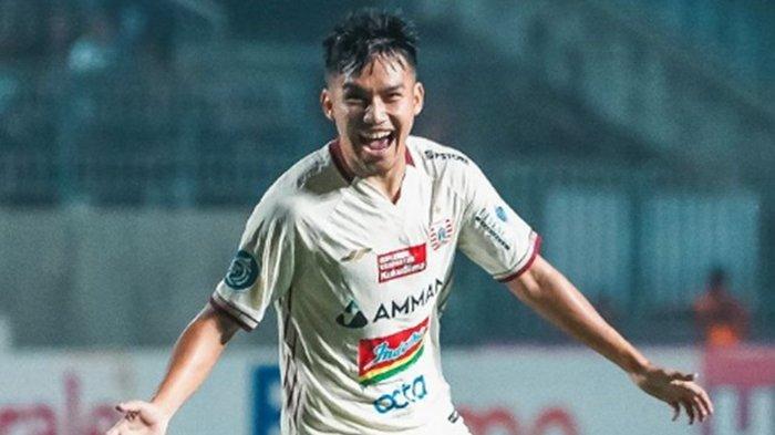 Witan Sulaeman dengan jerseyPersija Jakarta di Liga 1.