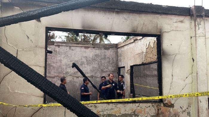 Penyelidikan Terkait Kebakartan Kantor Bawaslu Palangkaraya, Polresta Masih Menunggu Hasil Dari Labfor Polri.