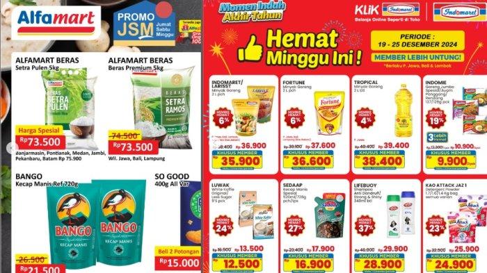 Promo Alfamart dan Indomaret Hari Ini Desember 2024 Minyak dan Beras