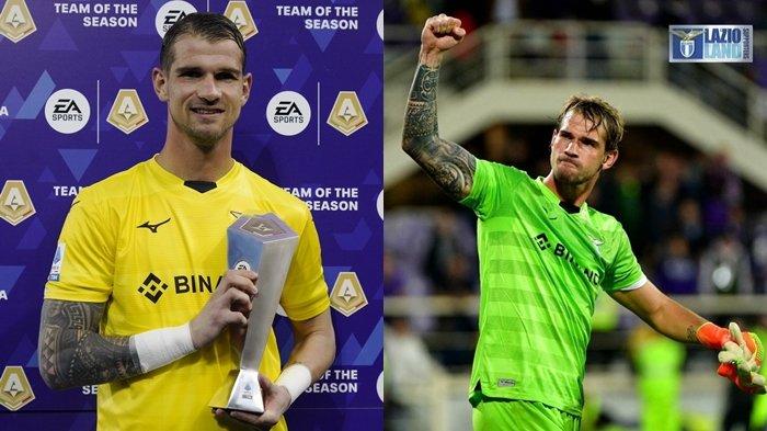 Kiper Lazio Ivan Provedel jadi kiper terbaik Liga Italia Serie A 2022-2023.