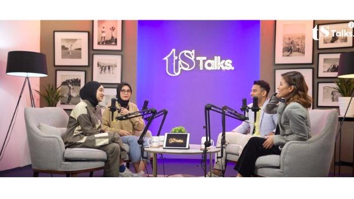Salma Salsabil dan Nabila Taqiyyah di podcast TS Talks