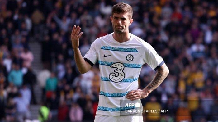 Penyerang Chelsea, Christian Pulisic. Terbaru, AC Milan dikabarkan semakin dekat untuk memboyong kapten Timnas Amerika Serikat itu dari Chelsea.