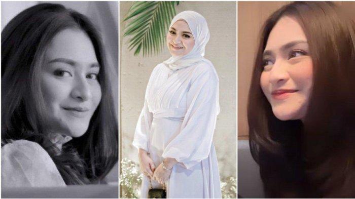 Nathalie Holscher pamer lepas hijab.