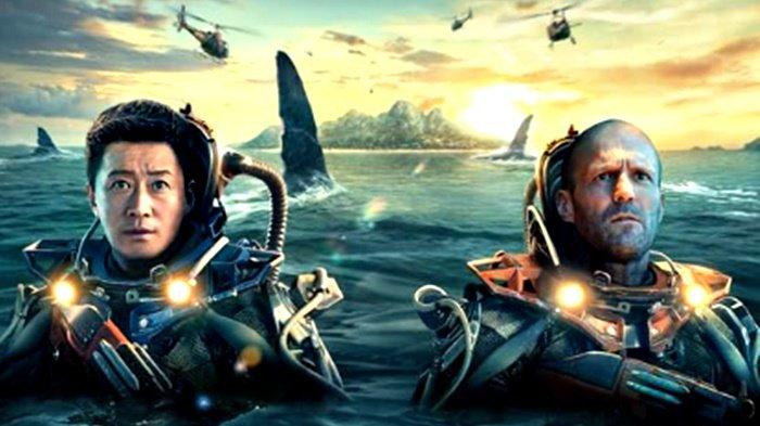 Film horor The Meg 2: The Trench yang melanjutkan kisah pertarungan antara manusia dengan hiu purba megalodon.