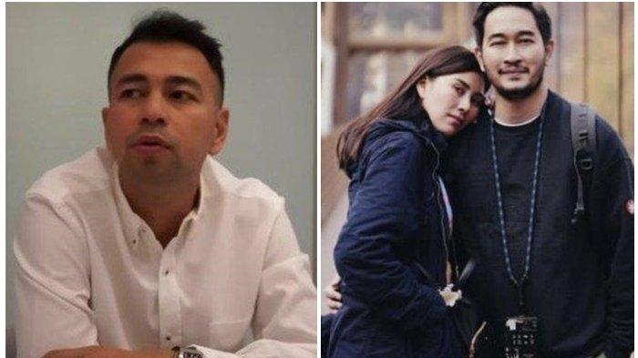 Kolase foto Raffi Ahmad, Jeje Govinda dan Syahnaz Sadiqah.