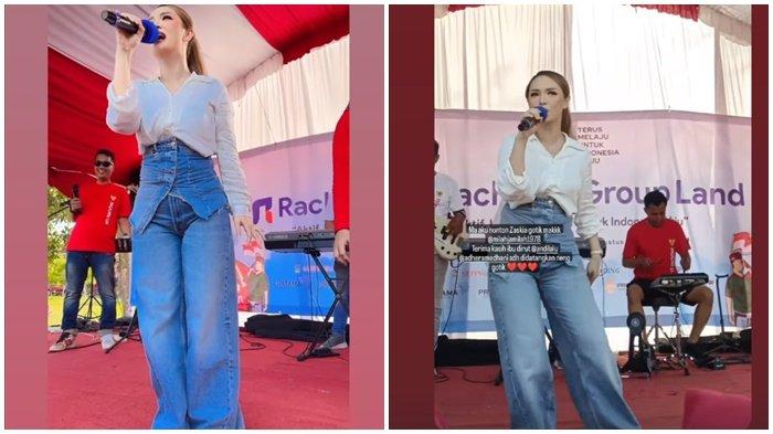 Zaskia Gotik manggung di Balikpapan