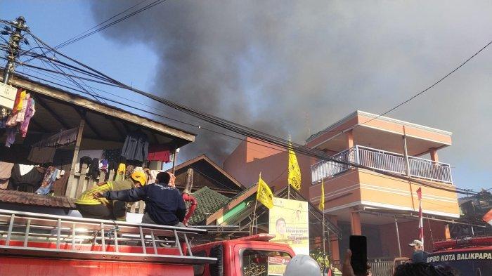 Peristiwa kebakaran hari ini Balikpapan, Senin (21/8/2023) terjadi di kawasan Gunung Empat RT 08, Kelurahan Margomulyo, Balikpapan Barat.