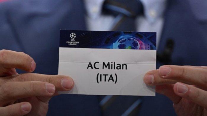 Drawing Liga Champions. AC Milan hampir pasti bertemu dengan sejumlah lawan berat di fase grup Liga Champions 2023/2024.