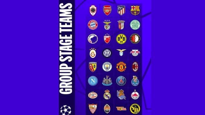 Tim lolos Liga Champions 2023/2024. Saksikan drawing Liga Champions malam ini, cek pembagian pot lengkap jadwal UCL musim ini.