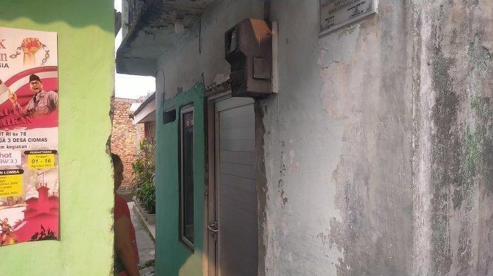 Rumah dari Erik, pengemis yang mempunyai uang sampai 50 Juta di Bogor.