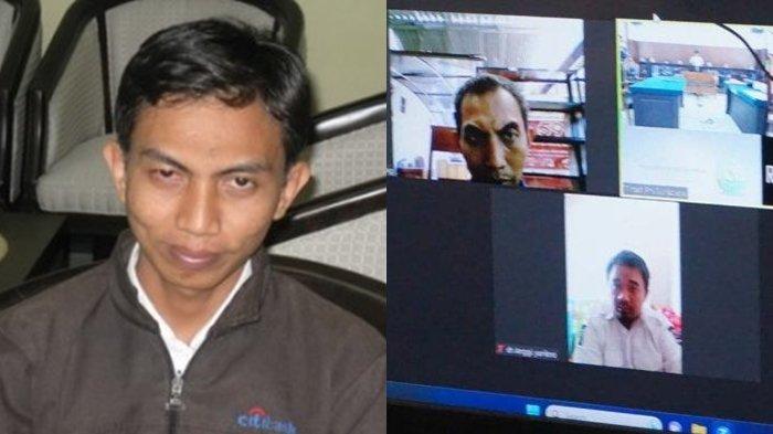 SUSANTO DOKTER PALSU - Susanto (kiri) saat berurusan dengan kepolisian di Kutai Timur (2011), Susanto (kanan) ketika menjalani sidang di Pengadilan Negeri Surabaya. Kasus dokter gadungan yang dilakukannya kembali terungkap.