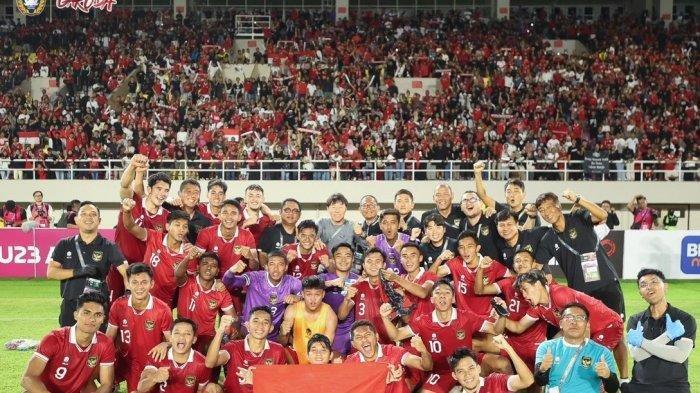 Skuat Timnas U-23 Indonesia lolos Piala Asia U-23 2024.