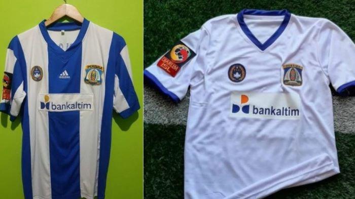 Jersey kandang dan tandang Persiba Balikpapan 2008-2009
