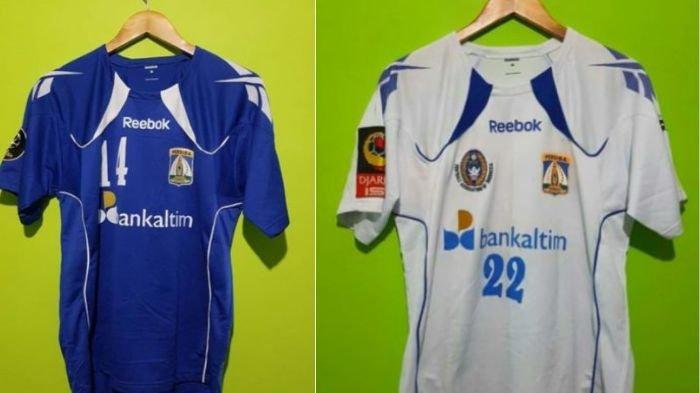 Jersey kandang dan tandang Persiba Balikpapan 2009-2010