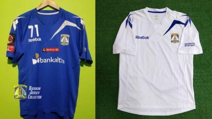 Jersey kandang dan tandang Persiba Balikpapan 2010-2011