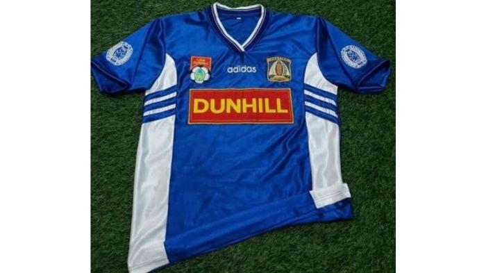 Jersey kandang Persiba Balikpapan 1995-1996