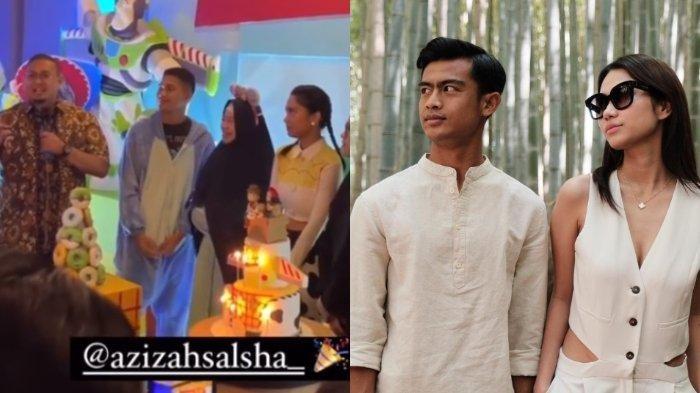 Harapan Andre Rosiade di ulang tahun Azizah Salsha, istri Pratama Arhan, yang ke-20, minta segera diberi cucu. (Kolase Tribunnews)