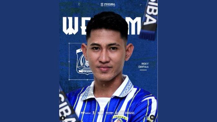 Persiba Balikpapan umumkan pemain baru yang berposisi sebagai gelandang yaitu Risky Dwiyan.