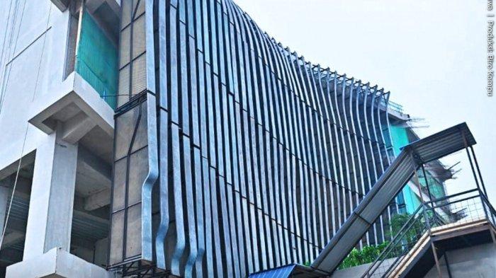 Ilustrasi gedung kantor presiden di IKN Nusantara, Kalimantan Timur. Ditargetkan selesai Agutus 2024.