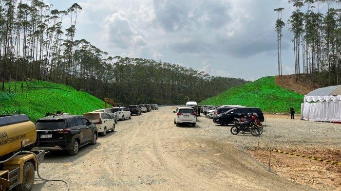 Area Titik Nol Nusantara, IKN, Kalimantan Timur pada Selasa (3/10/2023).