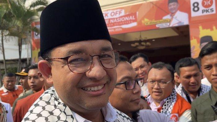 Anies Baswedan, calon presiden 2024. Anies respons keinginan PKS soal Jakarta tetap Ibu Kota, soroti pemerataan pembangunan.