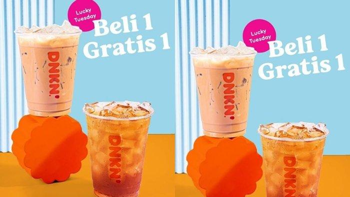 promo Dunkin Donuts.