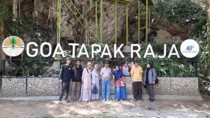 Gua Tapak Raja Desa Wonosari Kecamatan Sepaku.TRIBUNKALTIM.CO/HO