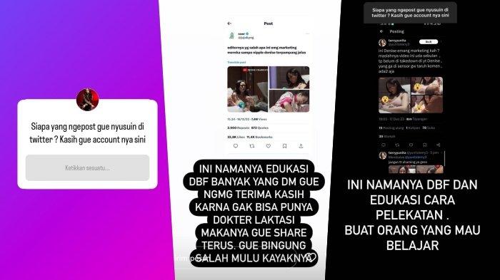Jawaban Denise Chariesta soal konten video menyusui