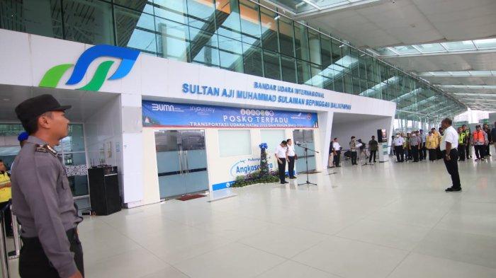 Area Keberangkatan Bandara SAMS Sepinggan, Balikpapan, Kalimantan Timur.