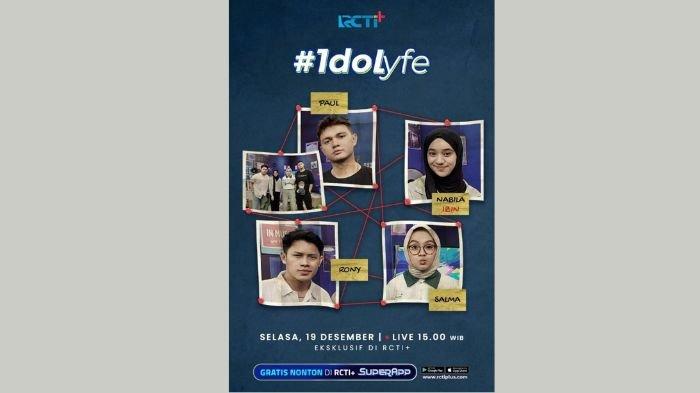 Idolyfe hari ini, akses live streaming RCTI nya untuk menyaksikan Paul, Rony, Salma.