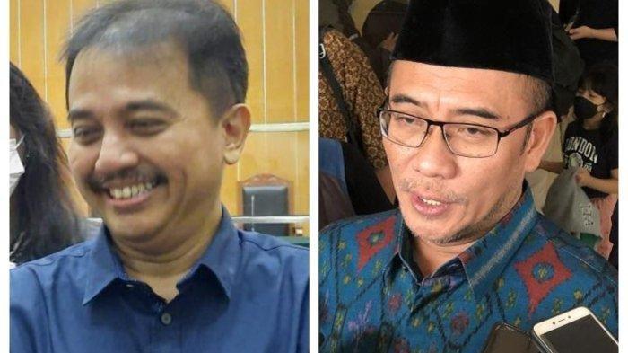Roy Suryo dan Ketua KPU RI Hasyim Asyari
