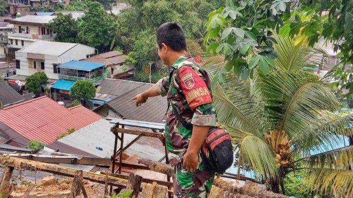 Ilustrasi longsor di Balikpapan, pihak BPBD Balikpapan beri imbauan untuk waspada longsor susulan.