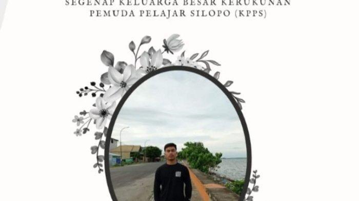Ucapan belasungkawa kepada korban Irfan Bukhari dari keluarga besar Kerukunan Pemuda Pelajar Silopo (KPPS) Senin