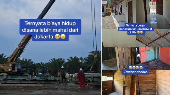 Rangkuman cuitan soal mahalnya biasa indekos di IKN Nusantara.