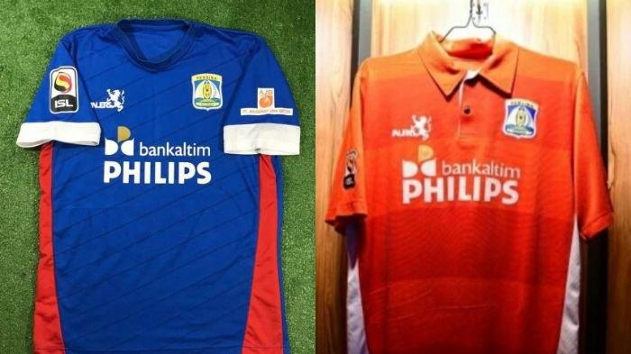 Jersey kandang dan ketiga Persiba Balikpapan 2014