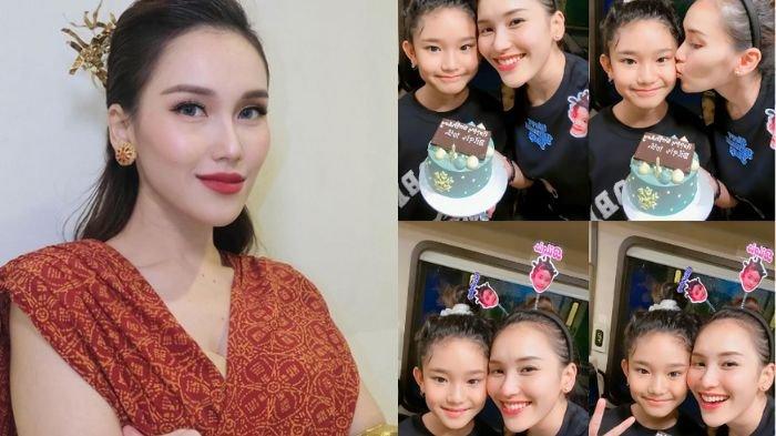 Potret Ayu Ting Ting dan anaknya Bilqis. Bilqis punya keinginan ibunya menikah lagi dan punya adik cowok.