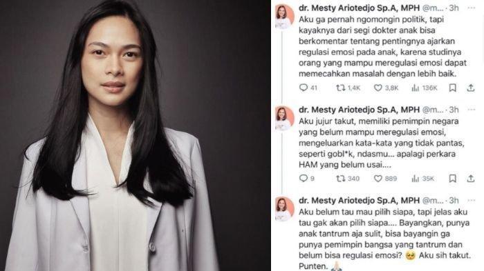 Inilah sosok dr Mesty Ariotedjo, kakak dari Menpora Dito Ariotedjo kini menjadi sorotan netizen.