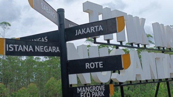 Ilustrasi pembangunan di IKN Nusantara.