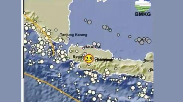 Gempa di Cianjur Jawa Barat baru saja 2 menit yang lalu magnitudo 2.9, cek info BMKG.