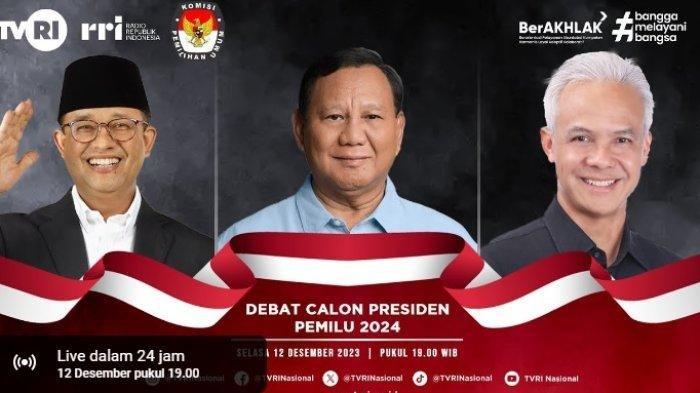Hasil polling Najwa Shihab dan ILC, calon pemenang Pilpres 2024 beda dengan hasil survei capres 2024.