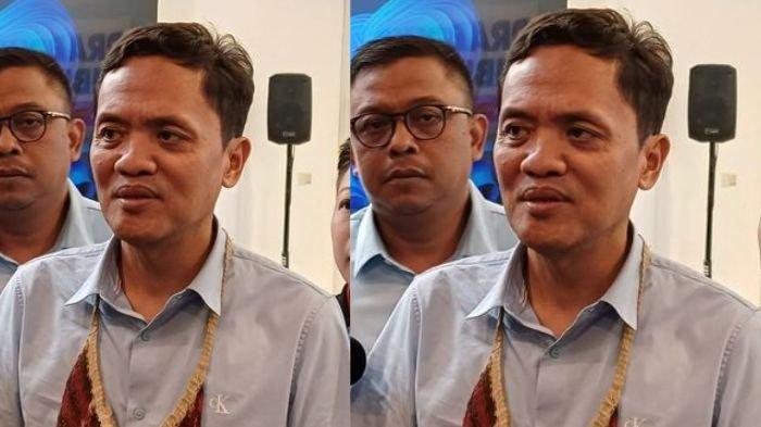 Wakil Ketua TKN Prabowo-Gibran, Habiburokhman di Medcen Prabowo-Gibran, Jakarta, Selasa (6/2/2024). TKN Prabowo-Gibran menemukan 4 kecurangan saat masa tenang Pemilu 2024 lengkap buktinya dan akan segera lapor ke Bawaslu.