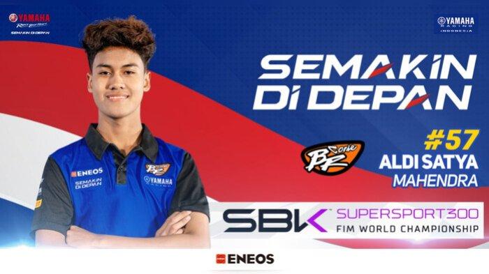 Aldi Satya Mahendra akan membalap bersama tim BrCorse yang sudah bersamanya sejak tampil sebagai pembalap wild card racer di WorldSSP 300 tahun 2023