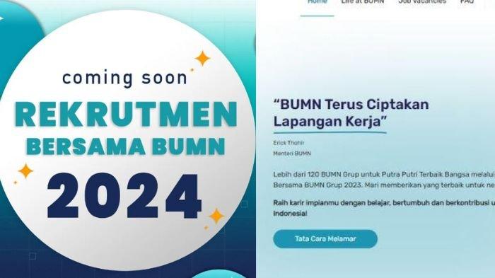FHCI BUMN - Kapan rekutmen bersama BUMN 2024? Simak selengkapnya lengkap link daftar dan syaratnya, lulusan SMA hingga S2 bisa daftar.